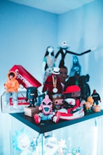 red and white lego toy