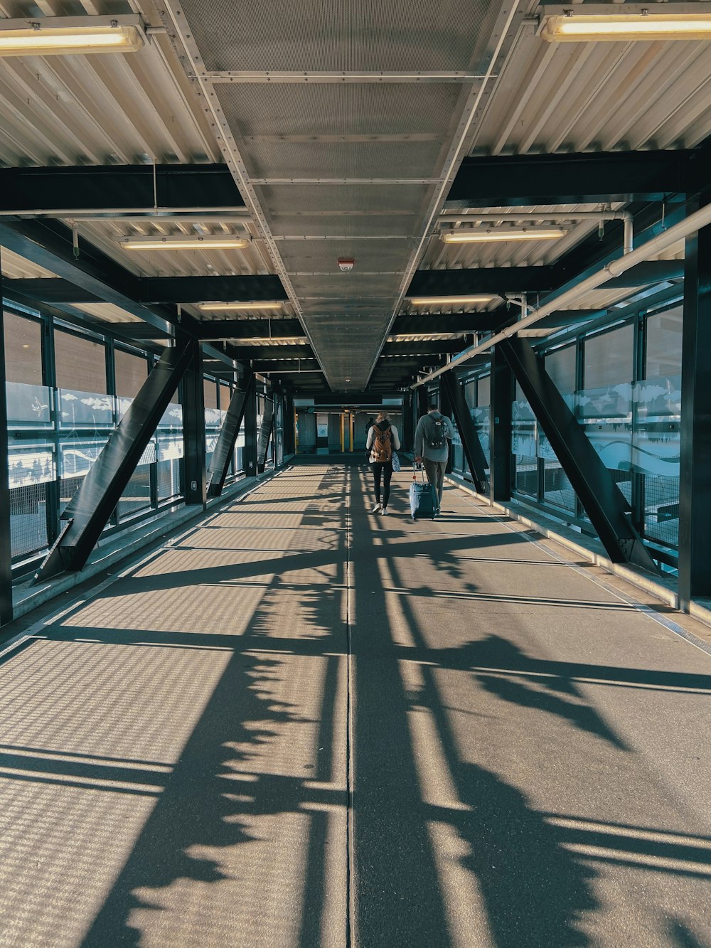 people walking on brown wooden pathway during daytime