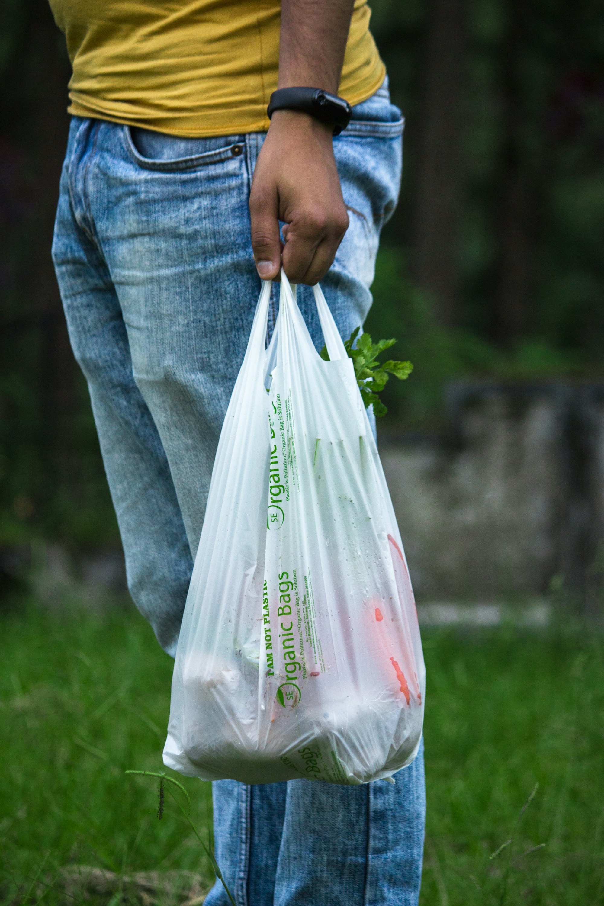 SE Organic Bags is 100% compostable bags made up of PLA based material. The bag will get composted in a maximum of 180 days under composting conditions without harming environment. 
Plastic is POLLUTION, SE Organic Bag is SOLUTION

For more information kindly visit www.saindurenviro.com