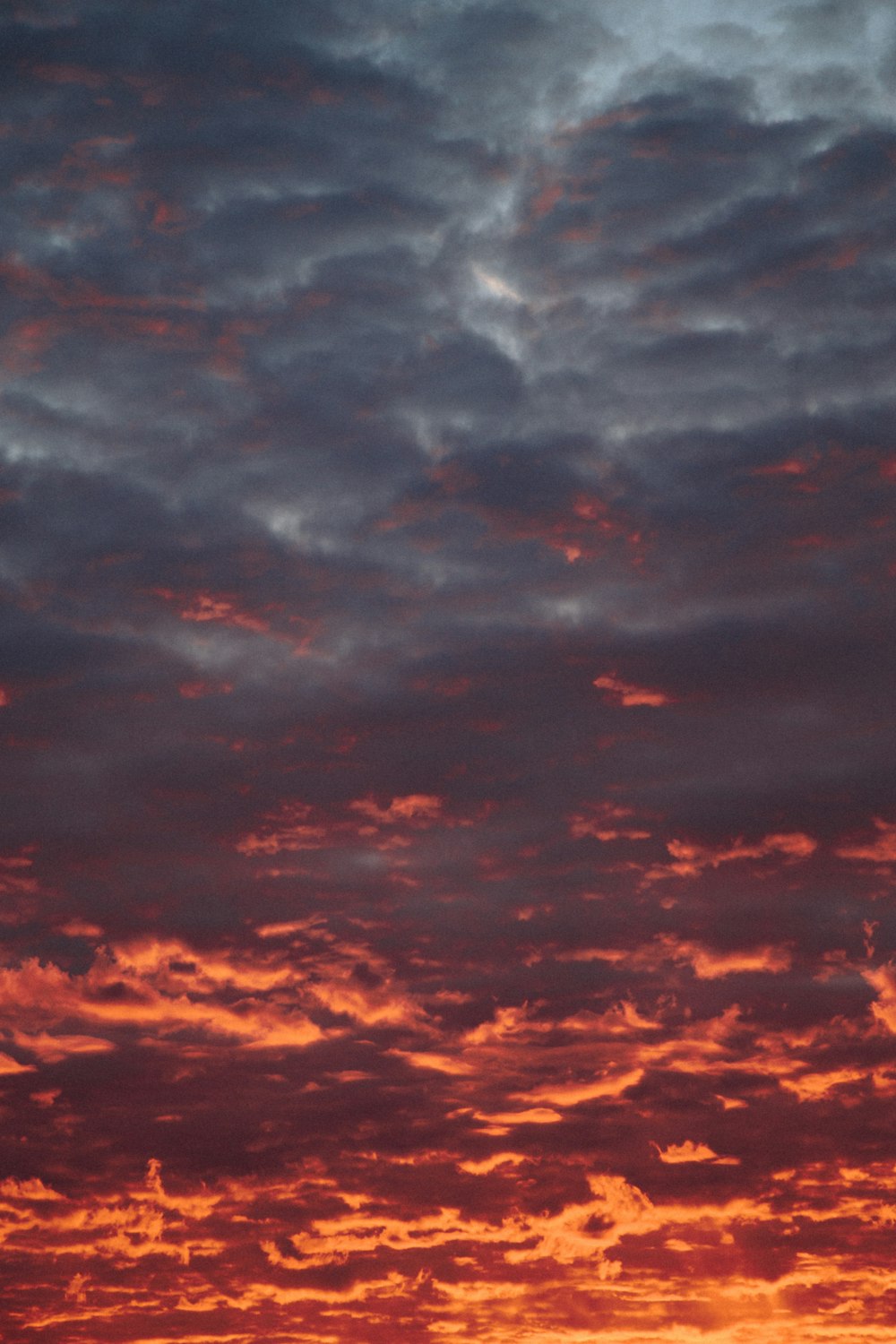 orange and black clouds during sunset