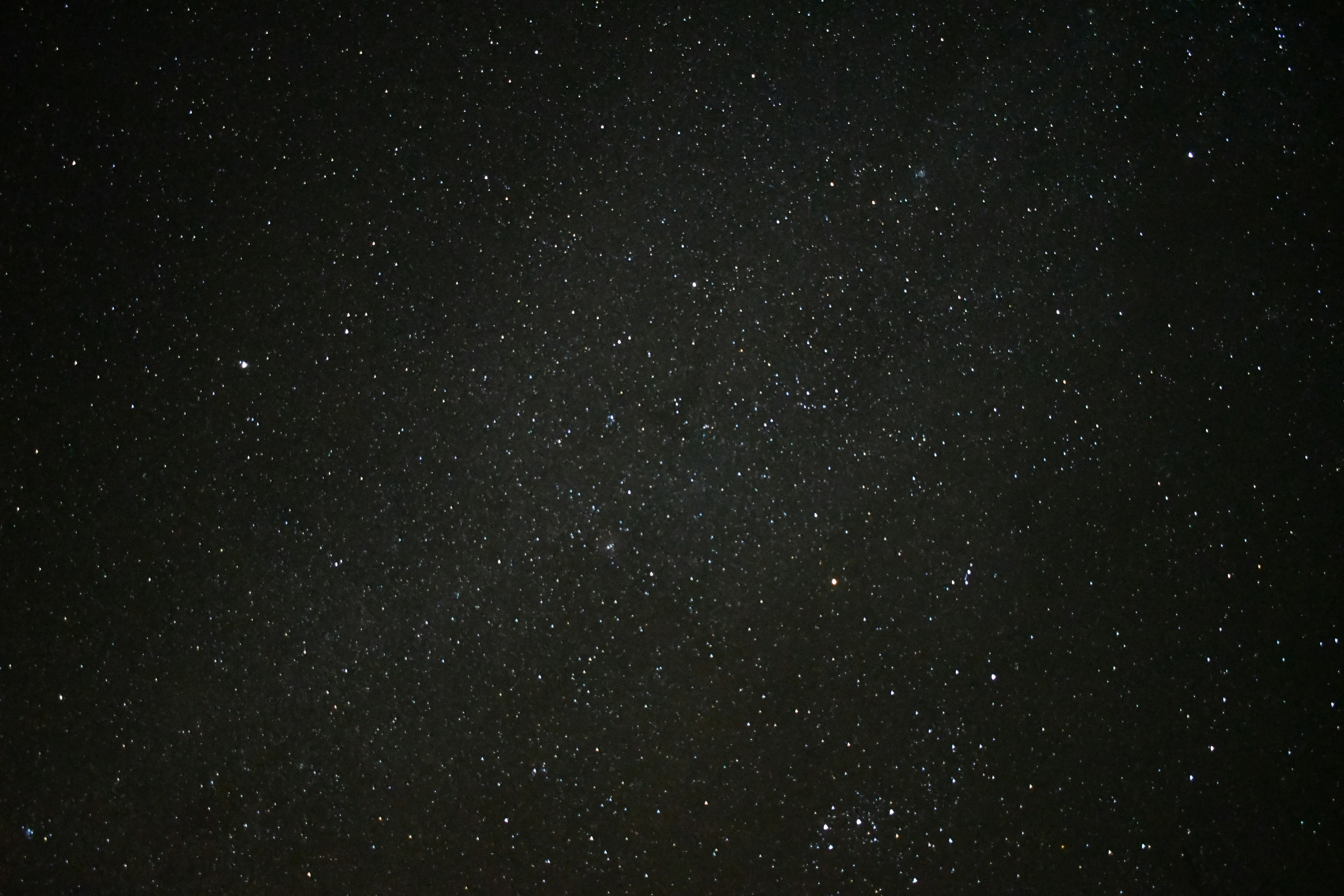 black and white stars during night time