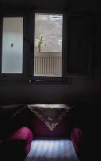 A residential living room window showing the subtle tint that protects furniture from fading.