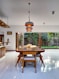 brown wooden table and chairs