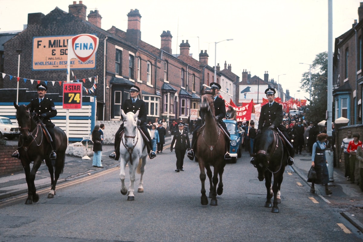 Street and buildings in Walsall, West Midlands
