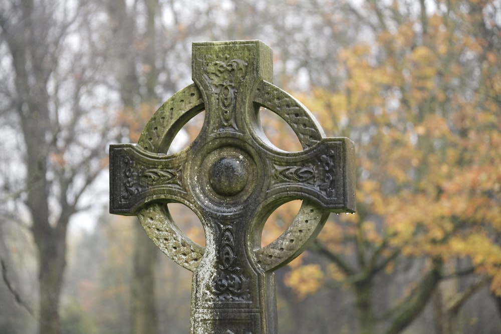 gold cross with cross pendant