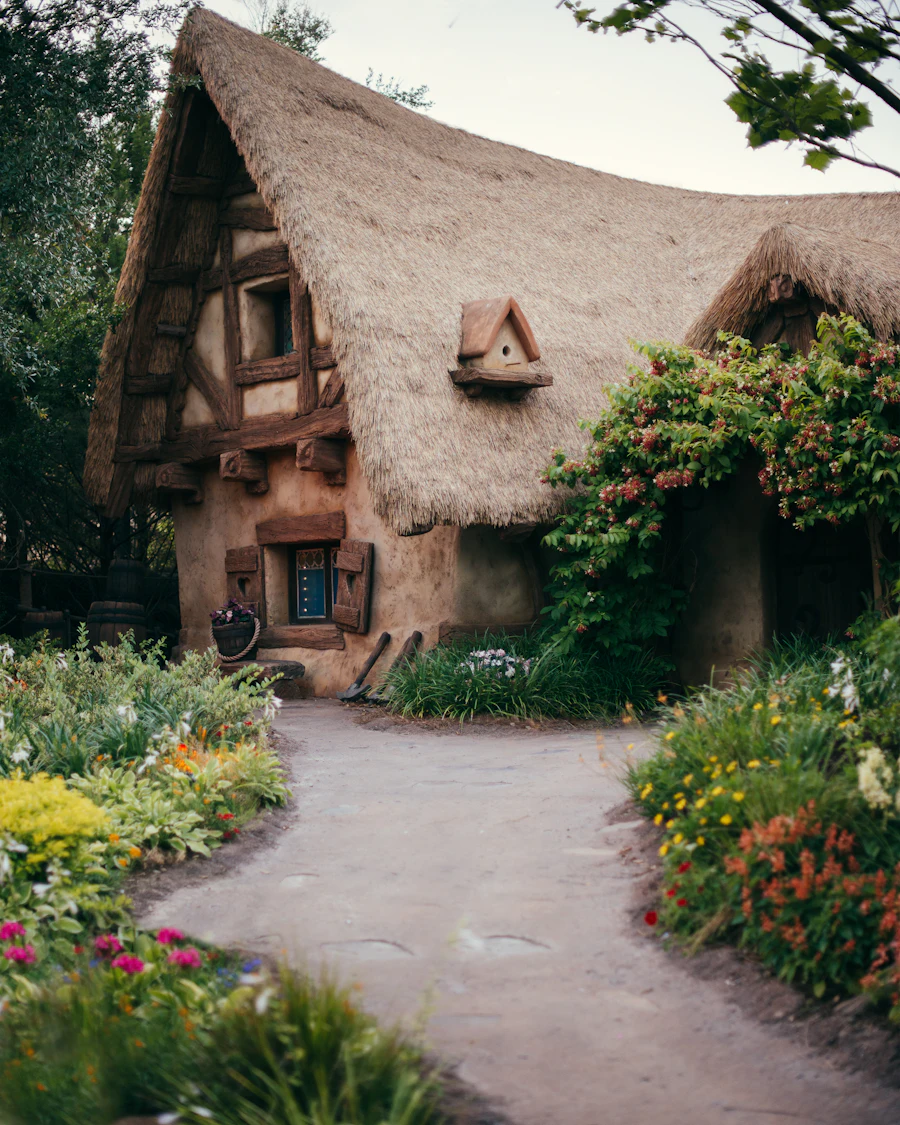 Quiet Indian village landscape