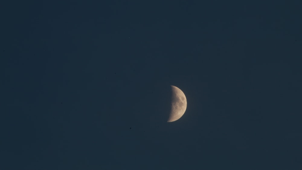 luna piena nel cielo