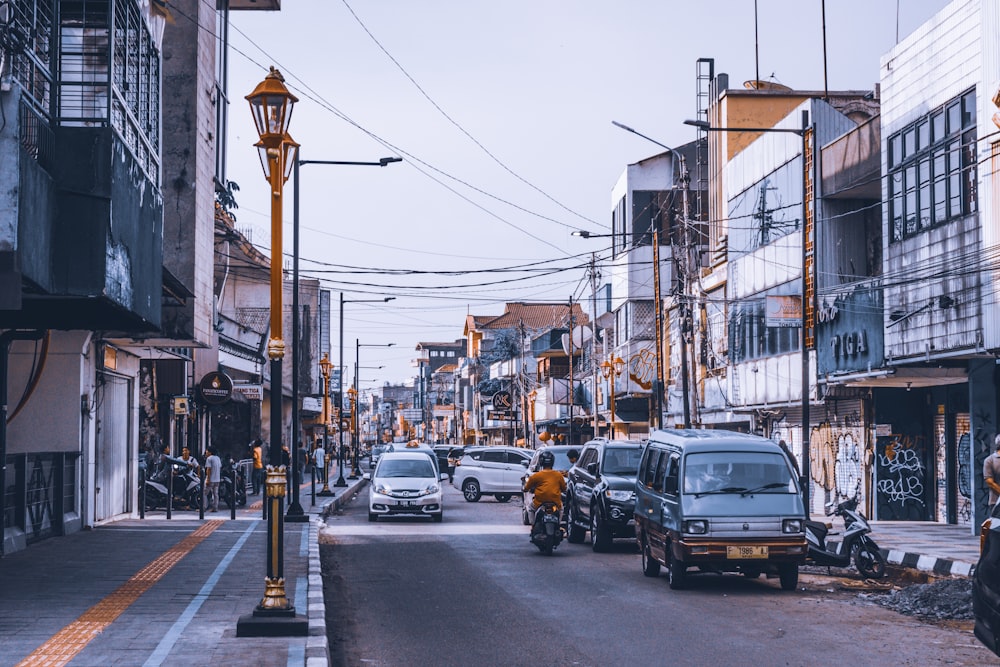 cars on road during daytime