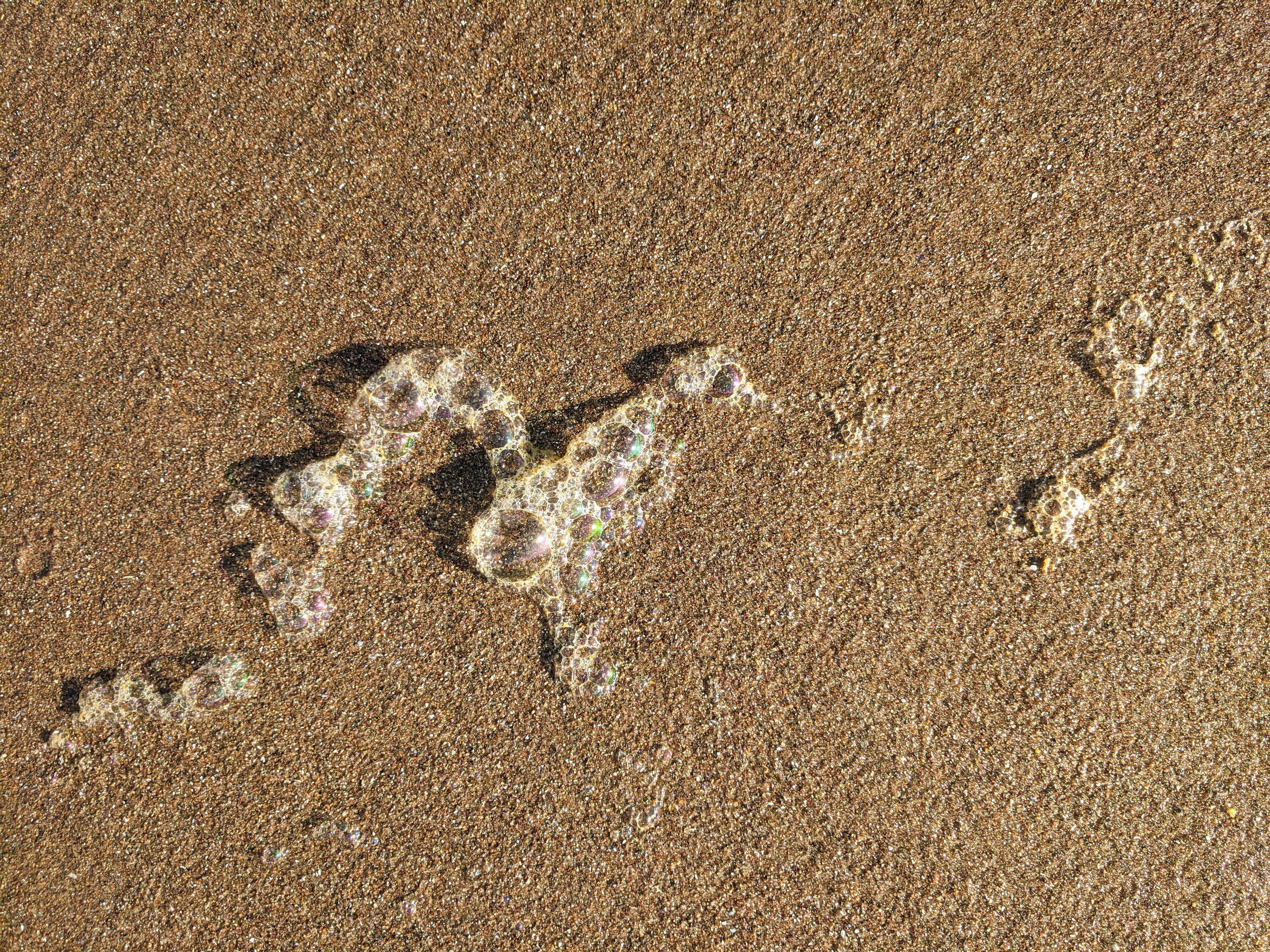 white and black stones on brown sand