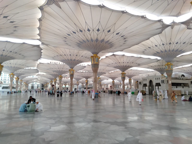 The Holy Kaaba in Makkah. Spiritual Umrah pilgrimage package
