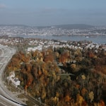 Autobahn Verzweigung Zürich SüdFreeway junction Zurich South