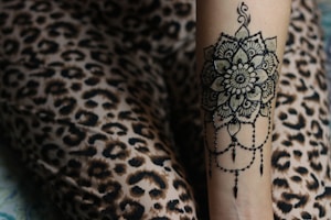 Tatouage Mandala Floral