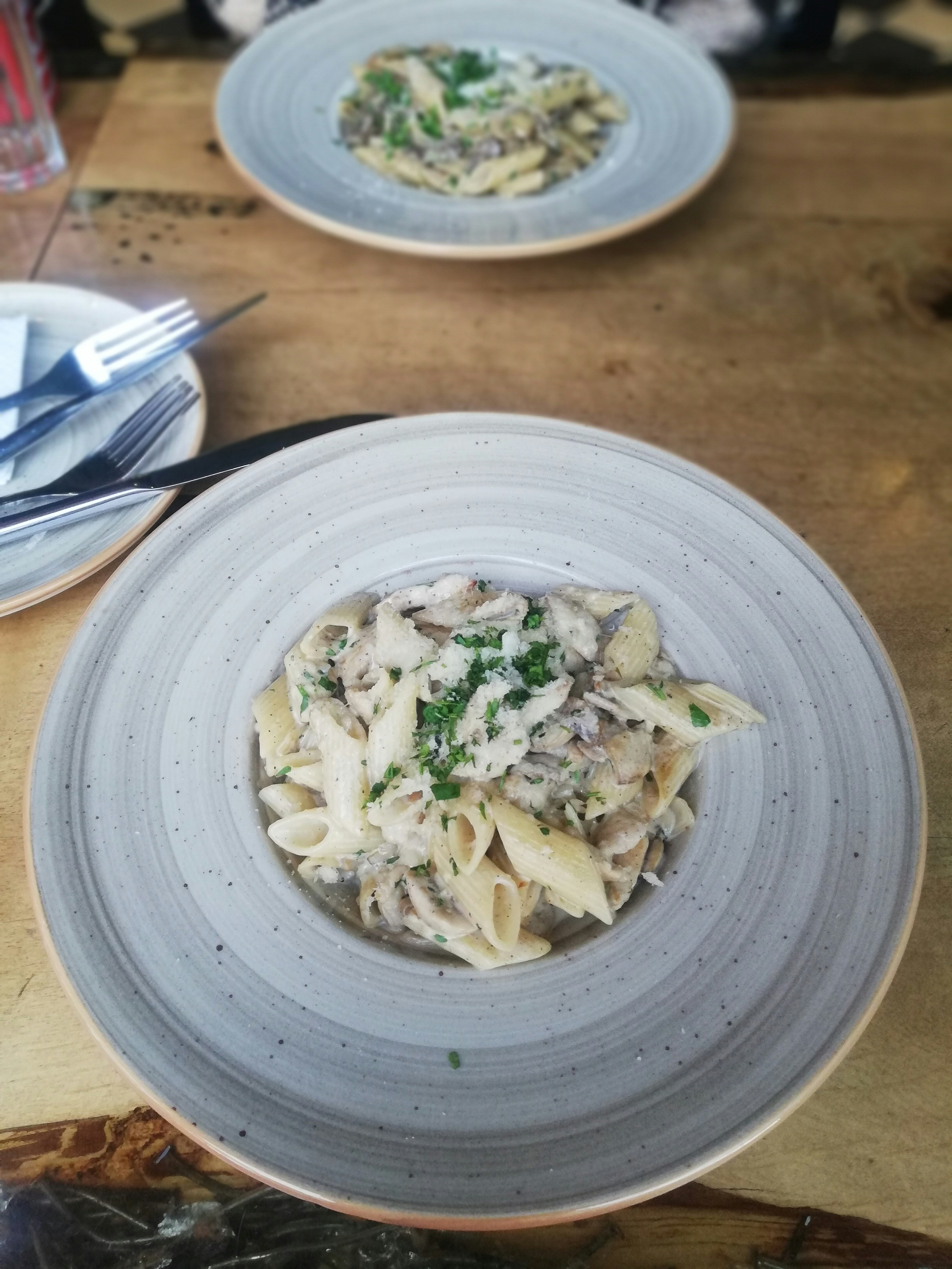 Creamy Pasta Chicken — Nigerian food dish
