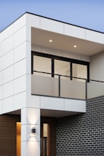 Modern bathroom with toilet