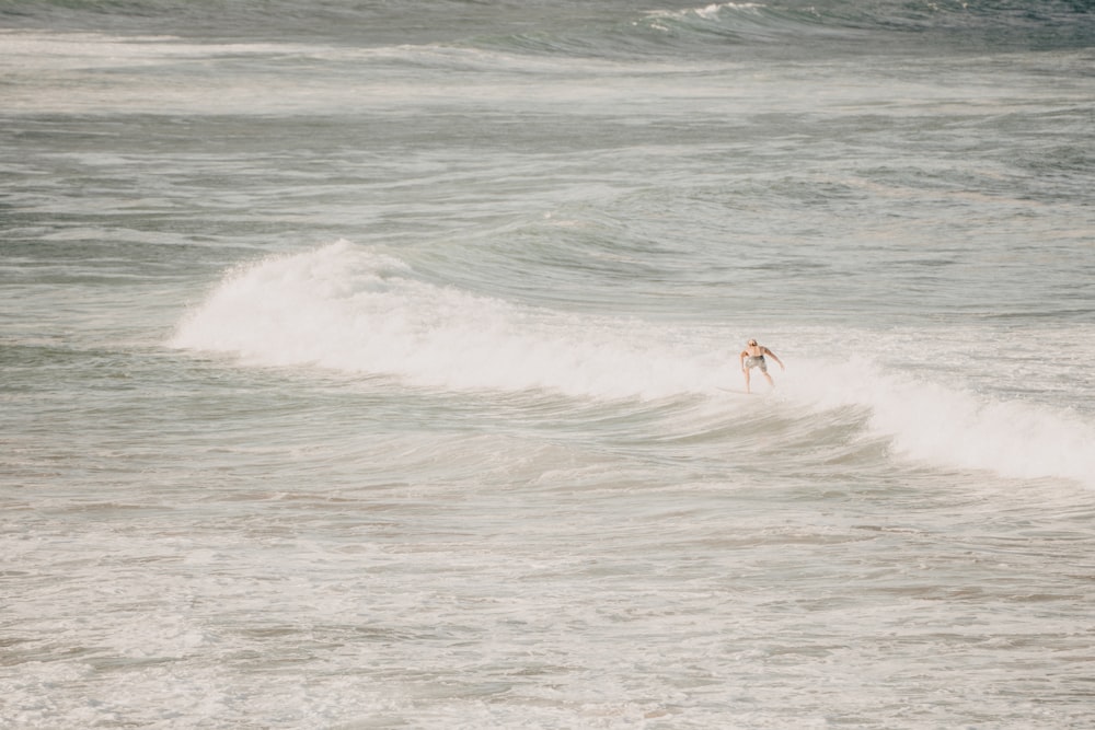 2 person surfing on sea waves during daytime