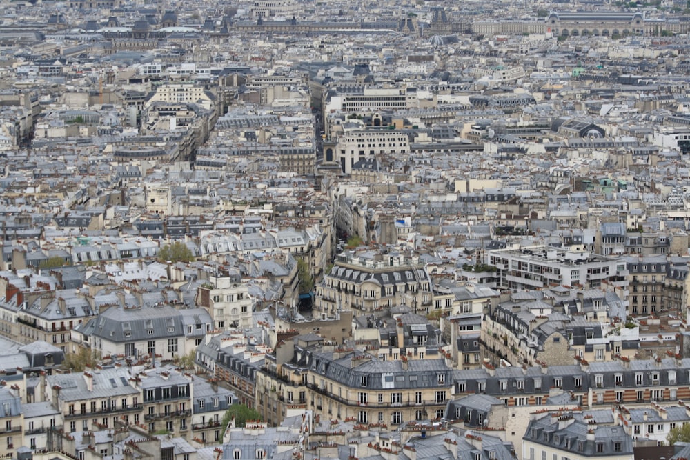 aerial view of city buildings during daytime