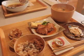 cooked food on white ceramic bowl