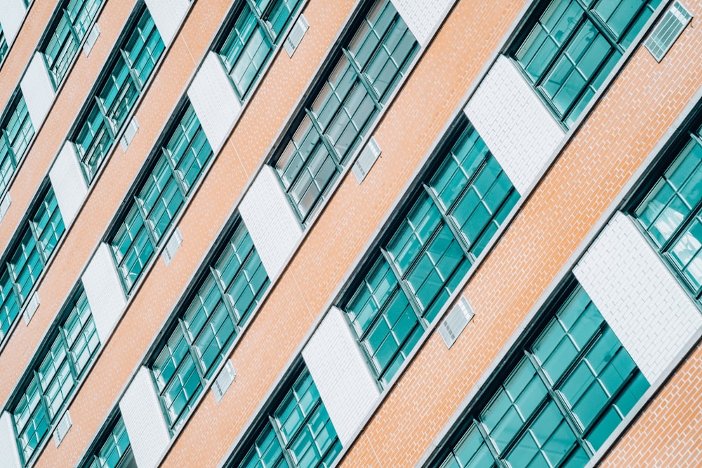 brown and white concrete building