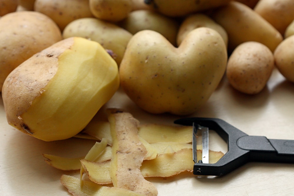 yellow fruit on stainless steel tray