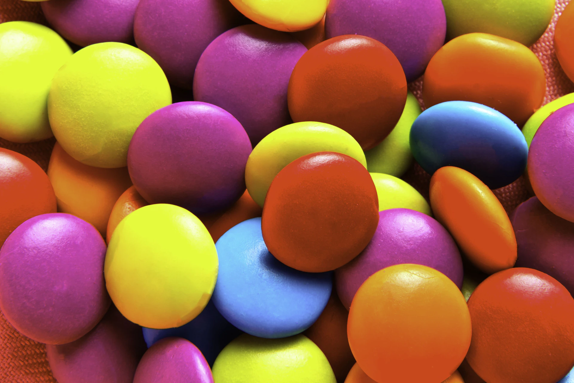 yellow pink blue and purple balloons