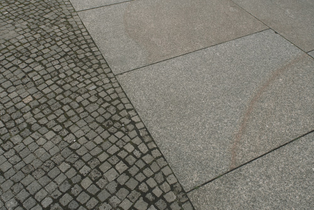 gray and black concrete floor