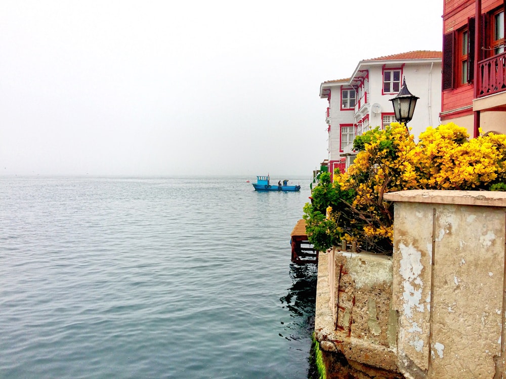 body of water near concrete building during daytime