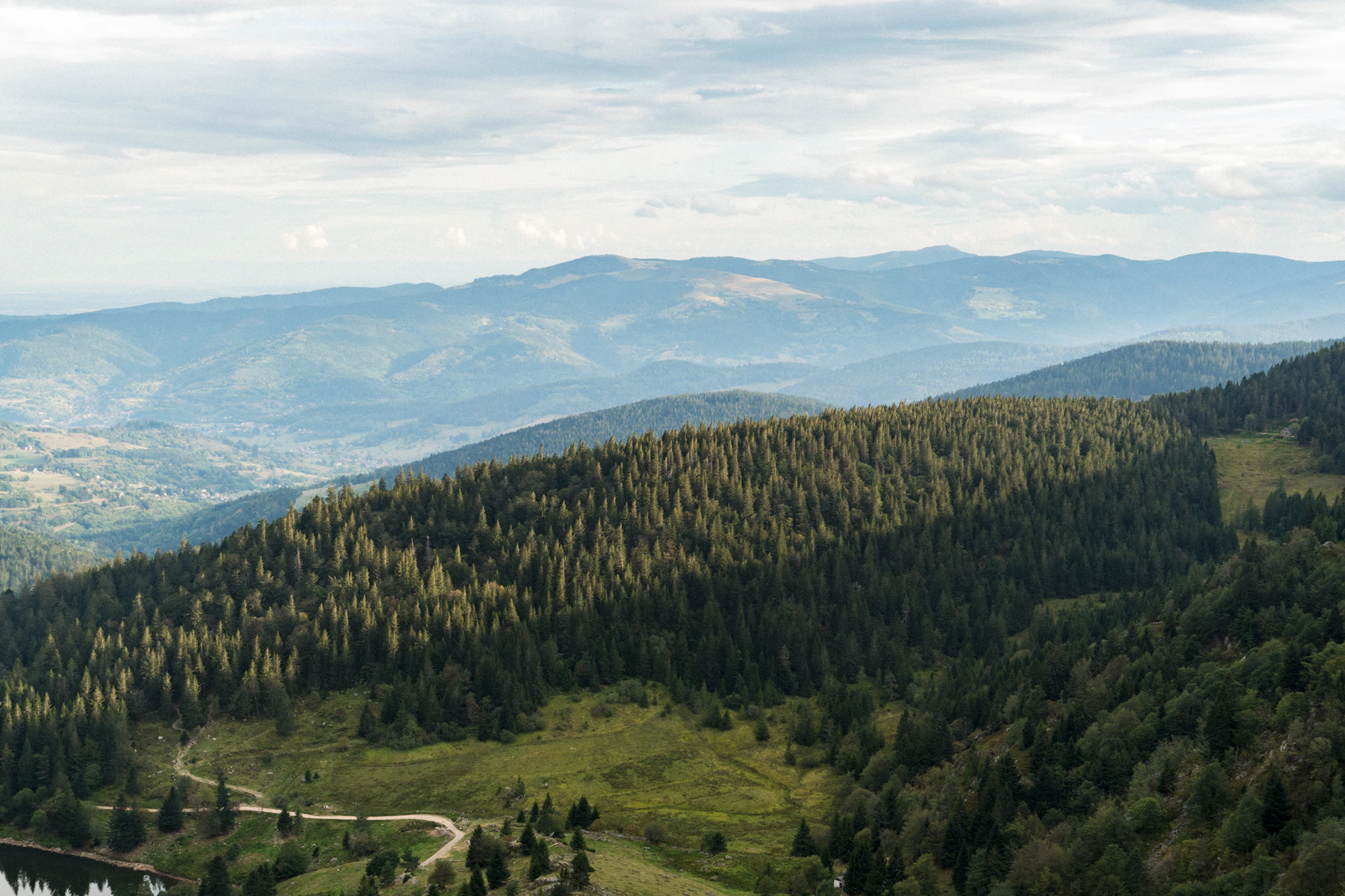 Paysage des Hautes-Vosges