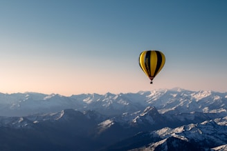Mont Blanc, France – Hot Air Balloon Ride Over Snow-Capped Alps