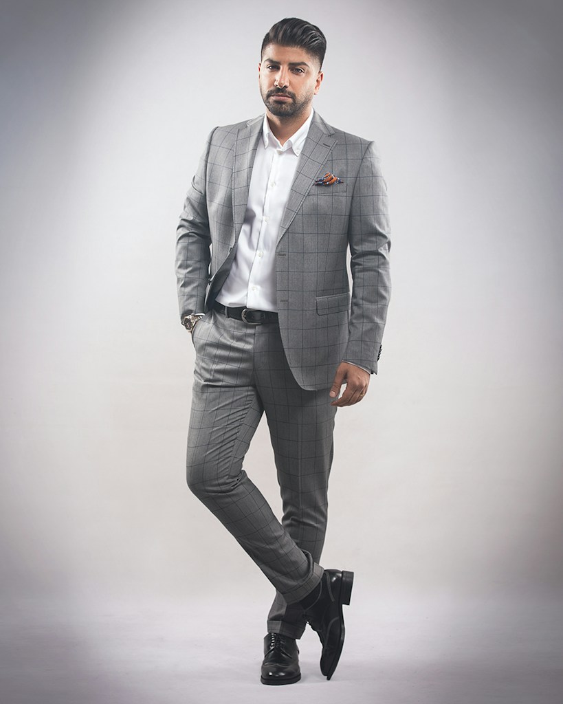 The Charcoal Suit