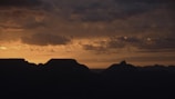 A serene sunset over a Utah canyon.