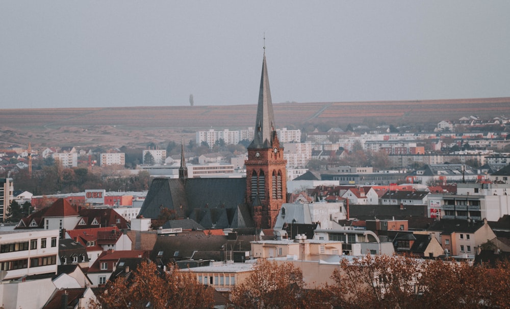 aerial view of city buildings during daytime