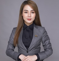 woman in black suit jacket