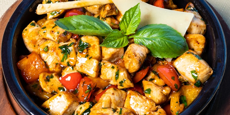 아시안 식품 매장 진열대