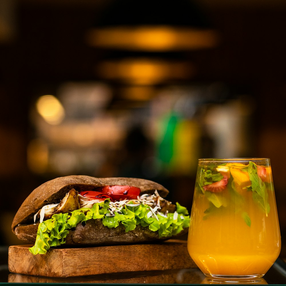 vegetable salad on brown wooden chopping board