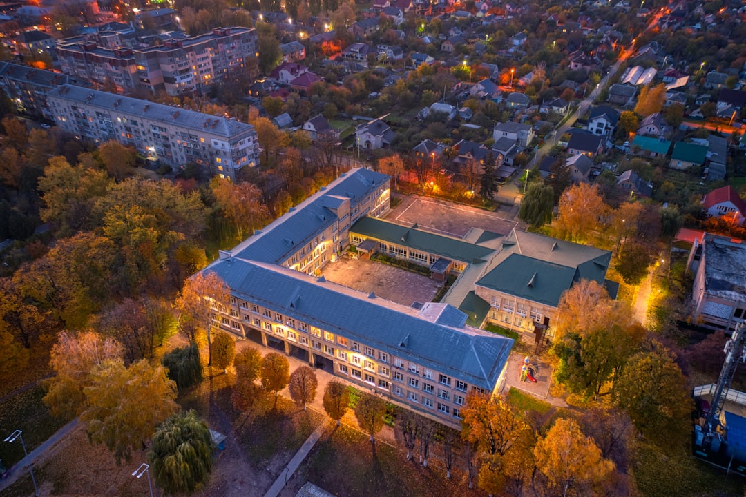 aerial view of city buildings during daytime