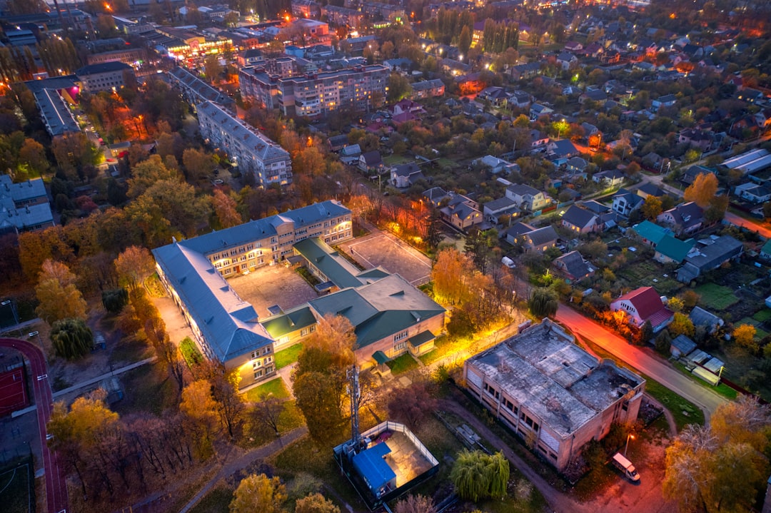 aerial view of city during daytime