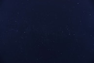 blue sky with stars during night time