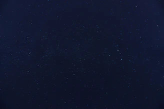blue sky with stars during night time