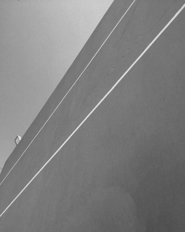 Artistic shot of a premium design project emphasizing sharp angles and clean lines