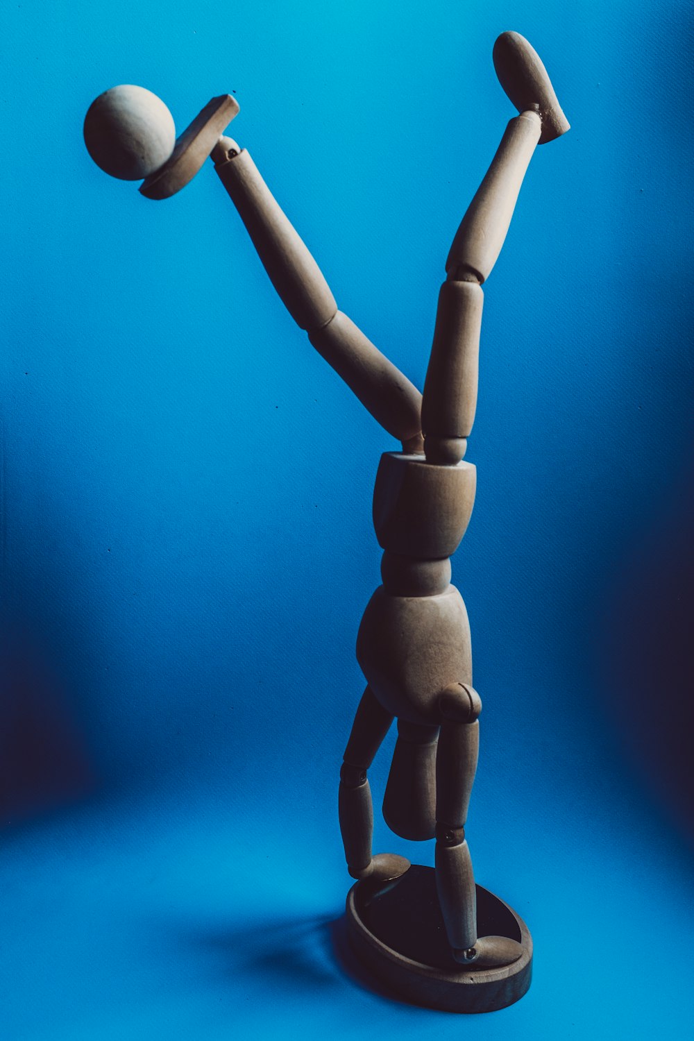 person holding brown wooden stick