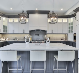 white and silver kitchen sink