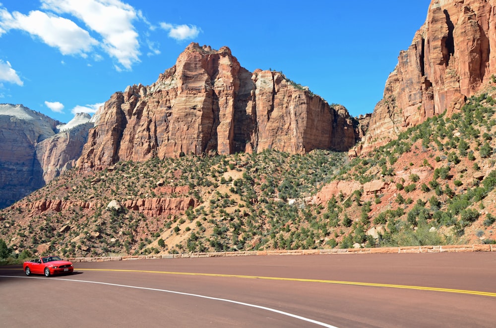 brown rocky mountain under blue sky during daytime