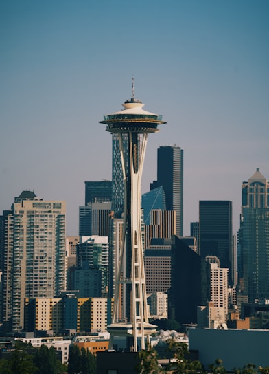 city skyline under gray sky during daytime