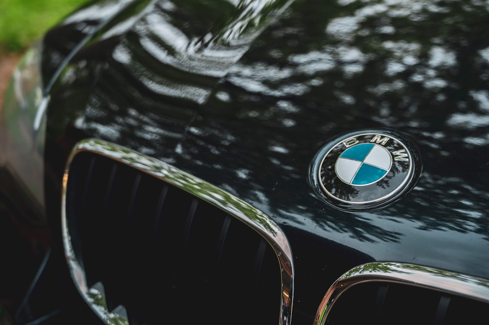 black and silver bmw car