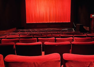 red chairs in a room