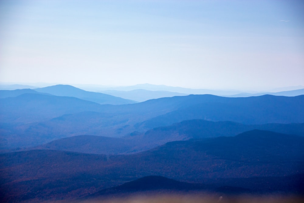 brown mountains under white sky during daytime