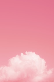 white clouds and blue sky