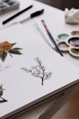 A vibrant sketchbook page filled with colorful life-inspired doodles and notes.