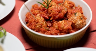 cooked food on white ceramic plate