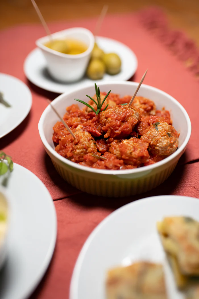 Albóndigas en salsa